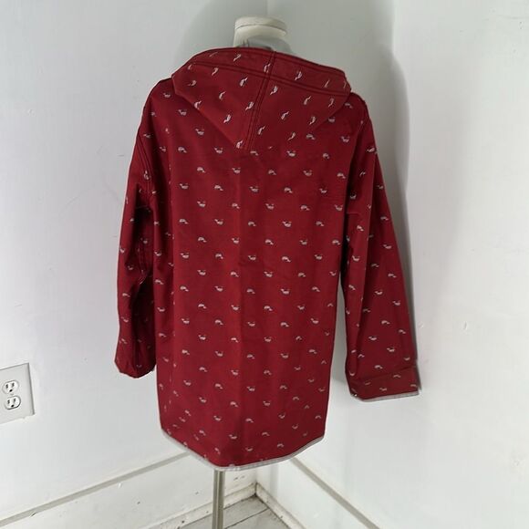 Vintage 60s Reversible Whale Printed Rain Jacket - Picture 4 of 10